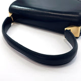 GUCCI Handbag vintage leather Navy Women Used - JP-BRANDS.com