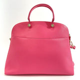 Furla Handbag Piper 2way leather pink Women Used - JP-BRANDS.com