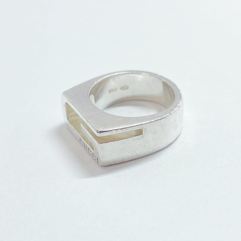 GUCCI Ring G logo Silver925 10 Silver Women Used - JP-BRANDS.com