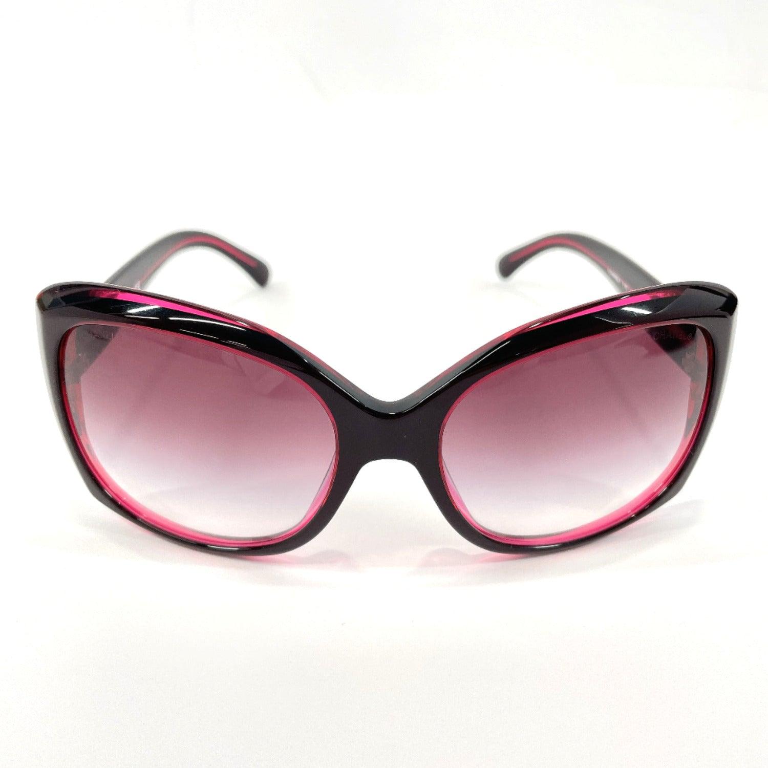 Used] Chanel Sunglasses Plastic Black Red Logo Coco Mark Brand ref.506623 -  Joli Closet