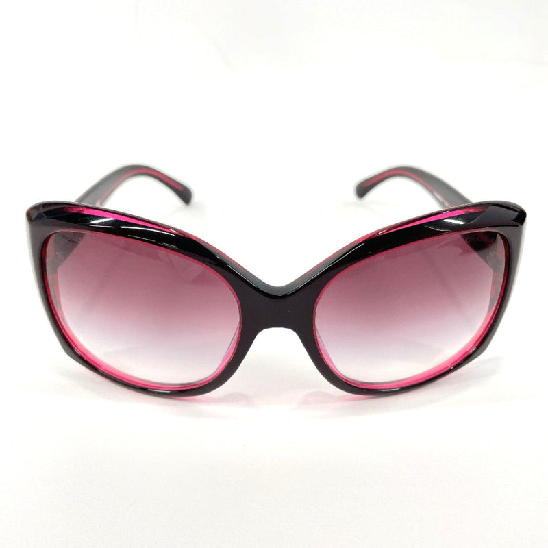 CHANEL sunglasses 5183-12173 COCO Mark Synthetic resin Red Women Used –