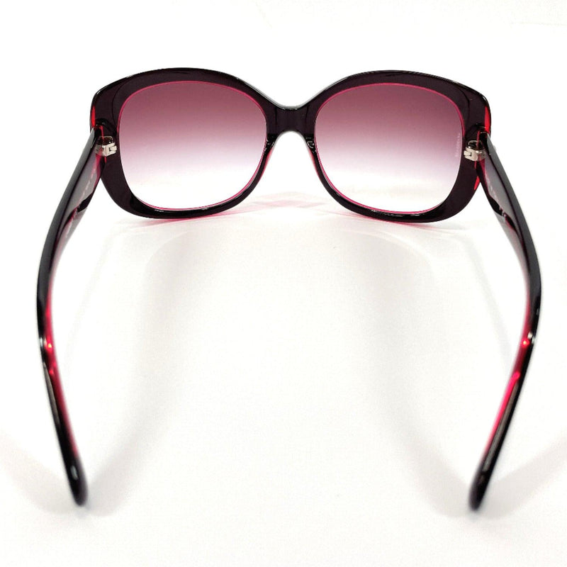 CHANEL sunglasses 5183-12173 COCO Mark Synthetic resin Red Women Used –