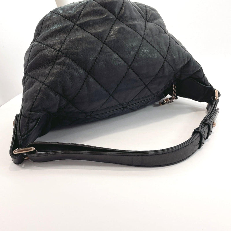 CHANEL Handbag Wild stitch Matelasse lambskin Black Women Used - JP-BRANDS.com