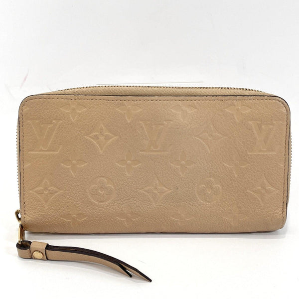 LOUIS VUITTON purse M64088 Zippy wallet Monogram unplant beige Women Used - JP-BRANDS.com