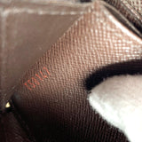 LOUIS VUITTON coin purse N63070 Zippy coin purse Damier canvas Brown unisex Used - JP-BRANDS.com