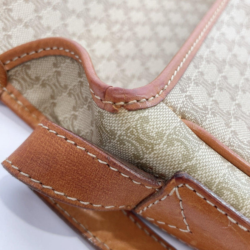 Brown Celine Macadam Dome Handbag – Designer Revival