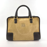 LOEWE Handbag Amazona 28 Suede beige Women Used - JP-BRANDS.com