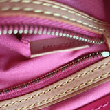 LOUIS VUITTON Tote Bag M9132F Reed PM Monogram Vernis pink Women Used