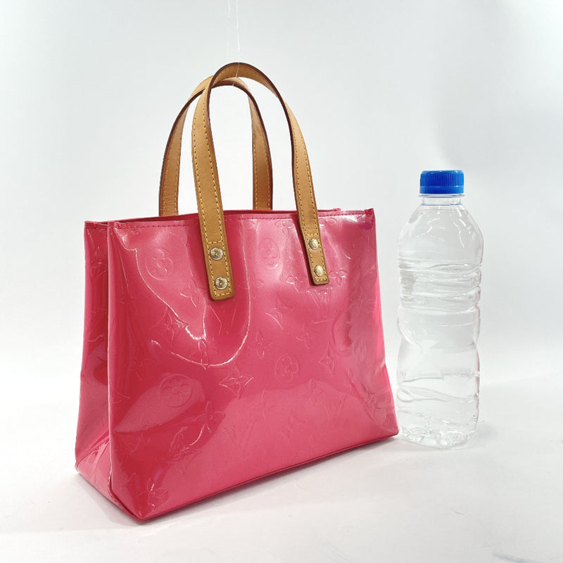LOUIS VUITTON Tote Bag M9132F Reed PM Monogram Vernis pink Women Used –