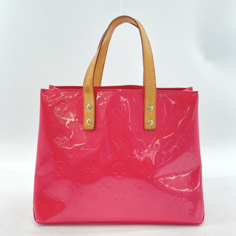 LOUIS VUITTON Tote Bag M9132F Reed PM Monogram Vernis pink Women Used –