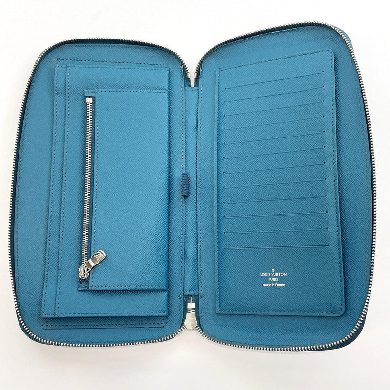 Louis Vuitton Pocket Organizer Epi Black/Blue in Epi Leather - US