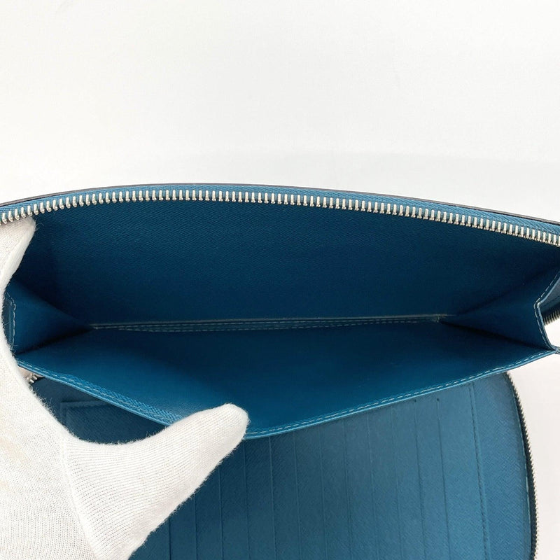 Louis Vuitton Pocket Organizer Epi Black/Blue in Epi Leather - US