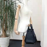 LOEWE Handbag Hammock Small leather Black Women Used - JP-BRANDS.com