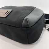COACH bam bag C5386 bam bag Signature canvas/leather Black mens Used –