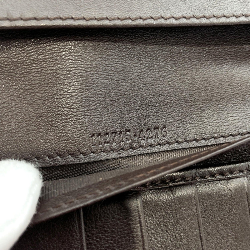 GUCCI purse 112715.4276 Sima leather/Gold Hardware Dark brown Women Used - JP-BRANDS.com