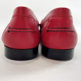 HERMES Moccasin Shoes / loafers leather Red Women Used - JP-BRANDS.com