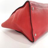 PRADA Tote Bag leather Red Women Used
