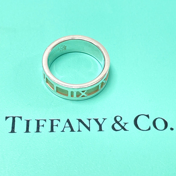 TIFFANY&Co. Ring Atlas Silver925 10 Silver Women Used