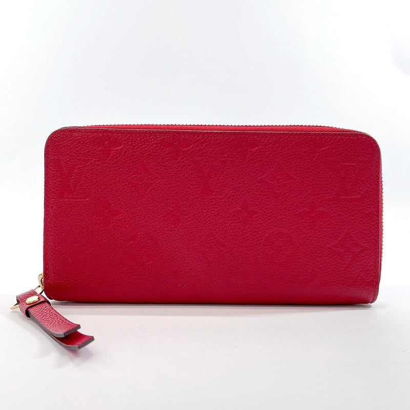 LOUIS VUITTON purse M60737 Zippy wallet Monogram unplant Red Gold Hardware Women Used - JP-BRANDS.com
