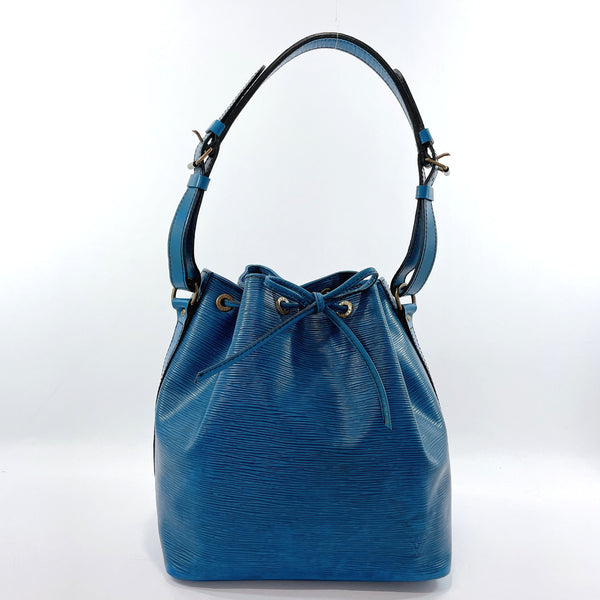 LOUIS VUITTON Shoulder Bag M44105 Petit Noe vintage Epi Leather blue Women Used