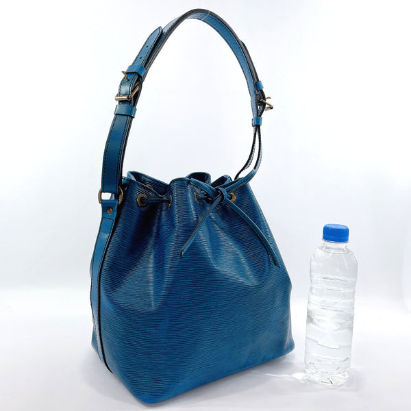 LOUIS VUITTON Shoulder Bag M44105 Petit Noe vintage Epi Leather blue Women Used