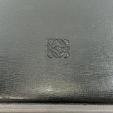 LOEWE Briefcase Attache case vintage leather Black mens Used - JP-BRANDS.com