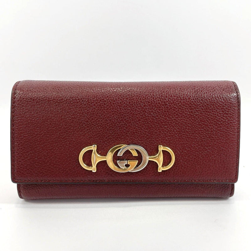 Louis Vuitton Monogram Vernis Patent Leather Wine Continental Wallet One Size