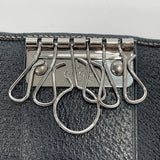 GUCCI key holder 1512155 Sherry line six hooks leather Navy unisex Used - JP-BRANDS.com