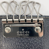 GUCCI key holder 1512155 Sherry line six hooks leather Navy unisex Used - JP-BRANDS.com