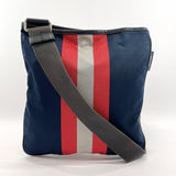 BALLY Shoulder Bag Nylon Navy Red unisex Used - JP-BRANDS.com