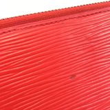 LOUIS VUITTON purse M60913 Portefeiulle Clement Epi Leather Red Women Used - JP-BRANDS.com