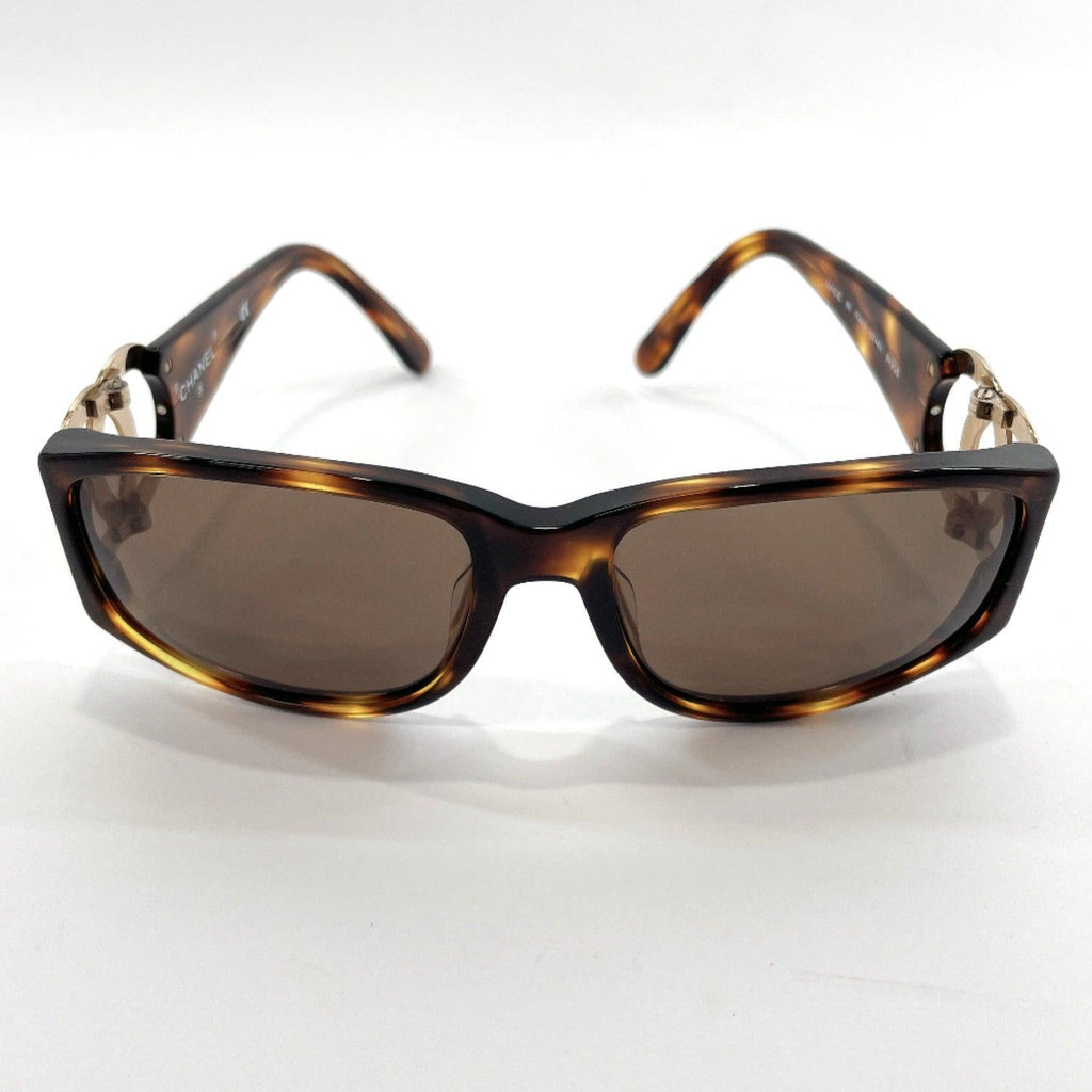 CHANEL sunglasses 02461 94305 COCO Mark Synthetic resin black