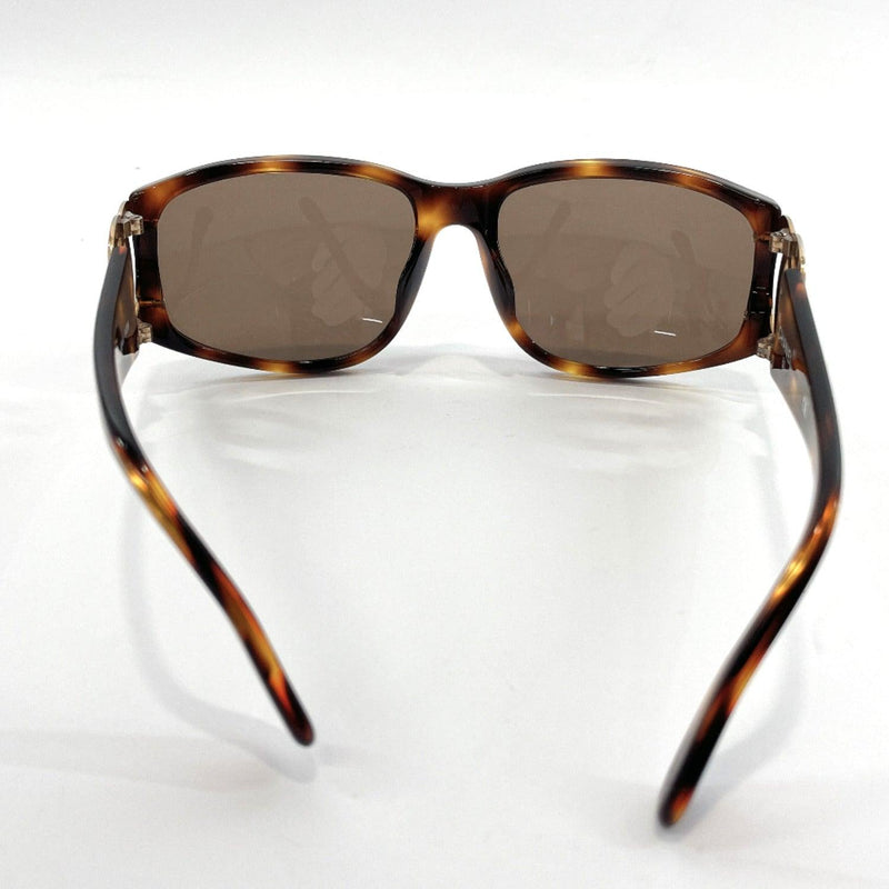 CHANEL sunglasses 02461 91235 COCO Mark Synthetic resin Brown Women Used - JP-BRANDS.com