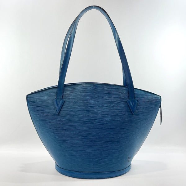 LOUIS VUITTON Shoulder Bag M52335 Sunjack shopping Epi Leather blue Women Used