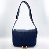 LOEWE Shoulder Bag vintage 2WAY leather Navy Women Used - JP-BRANDS.com