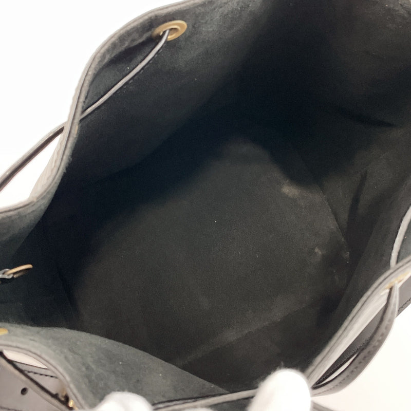 LOUIS VUITTON Shoulder Bag M59012 Petit Noe Epi Leather Black Women Used