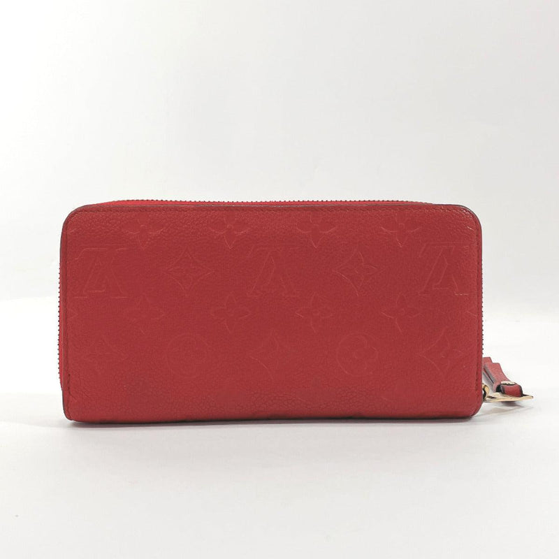 LOUIS VUITTON purse M61865 Zippy wallet Monogram unplant Red Women Used - JP-BRANDS.com