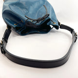 LOUIS VUITTON Shoulder Bag M44152 Petit Noe Epi Leather blue Black Women Used