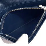 LOUIS VUITTON purse M61816 Portefeiulle braza Epi Leather Navy Blue Marine mens Used - JP-BRANDS.com