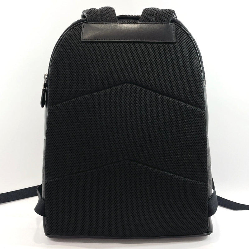 COACH Backpack Daypack 2736 Signature PVC/leather Black mens Used - JP-BRANDS.com