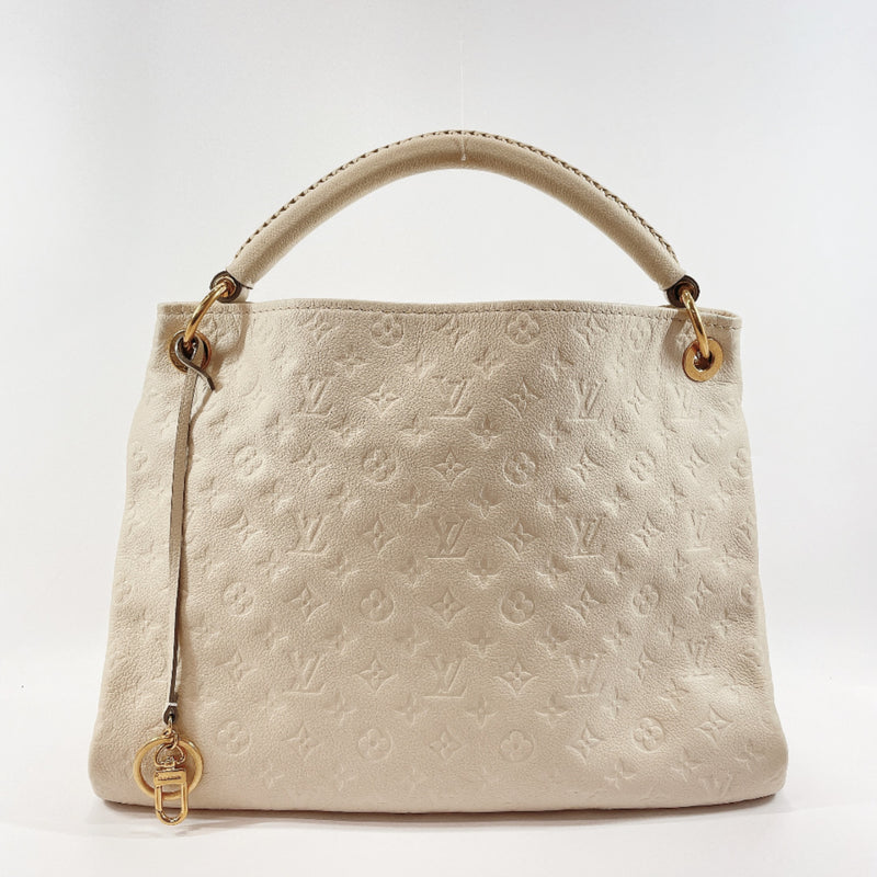 Louis Vuitton White Monogram Empreinte Artsy MM Shoulder Bag