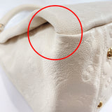 LOUIS VUITTON Shoulder Bag M93449 Artsy MM Monogram unplant white Women Used