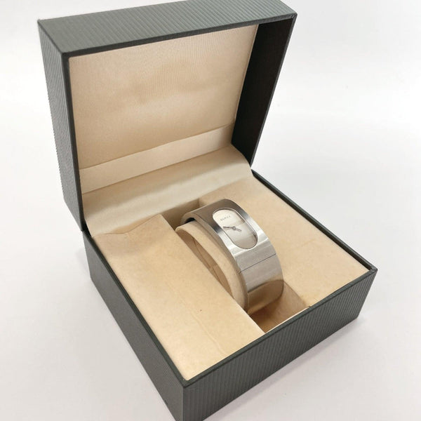 GUCCI Watches 2400L Bangle watch quartz Stainless Steel Silver Women Used - JP-BRANDS.com