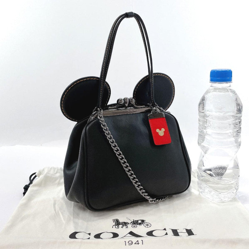 COACH Handbag 10215 Disney collaboration mickey mouse 2way leather Bla –  JP-BRANDS.com