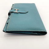 HERMES purse Bearn Classic Epsom blue Women Used - JP-BRANDS.com