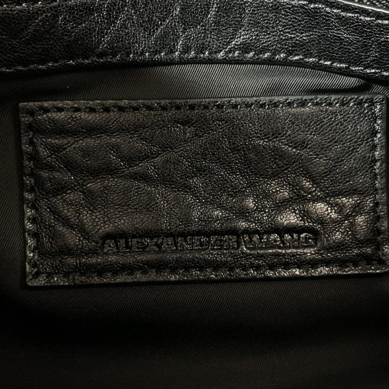 Alexander Wang Handbag Mini Rocky Mini Boston 2way leather Black Women Used - JP-BRANDS.com