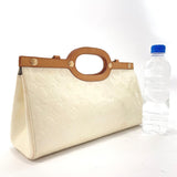 LOUIS VUITTON Handbag M91374 Roxbury Drive Monogram Vernis white white Women Used - JP-BRANDS.com