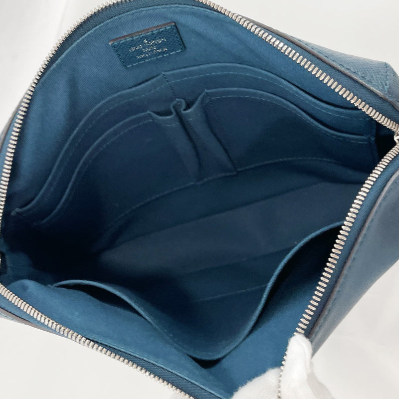 lv blue messenger bag
