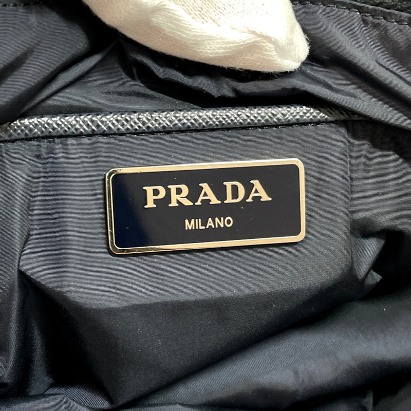 New Prada Blue Nylon Tessuto Tote Bag with Strap 1BG189 – Italy