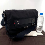 GUCCI Shoulder Bag 246067 Messenger bag Sherry line Nylon/leather Black mens Used - JP-BRANDS.com